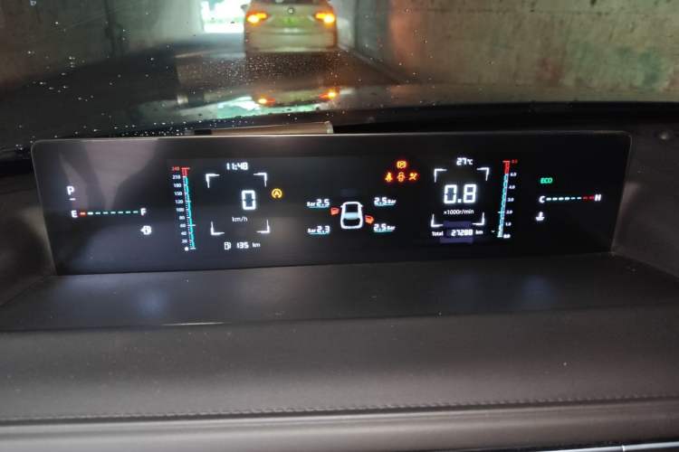 Used CHANGAN Eado DD 2023 Blue Whale NE 1.5T GDI DCT Luxury Edition Instrument Cluster