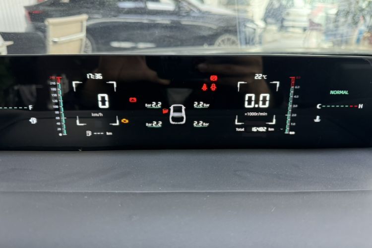 Used CHANGAN Eado DD 2023 Blue Whale NE 1.5T GDI DCT Luxury Edition Odometer Close Up