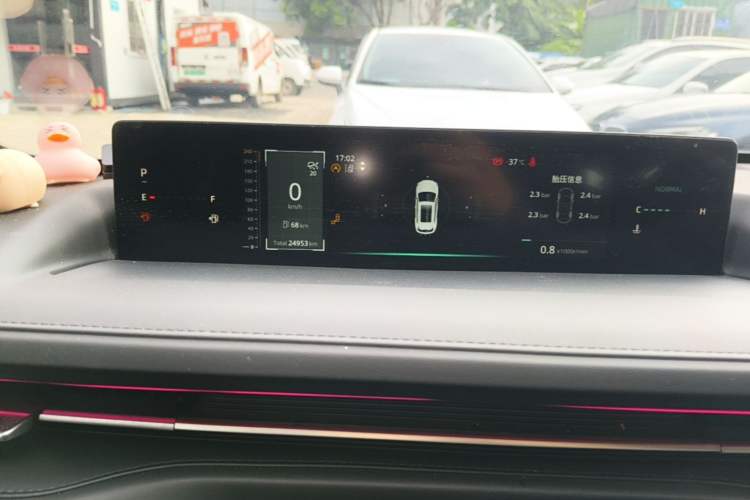 Used CHANGAN Eado DD 2023 Blue Whale NE 1.5T GDI DCT Navigation Model Odometer Close Up