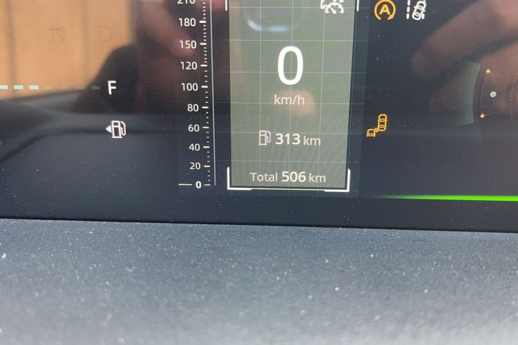 Used CHANGAN Eado DD 2023 Blue Whale NE 1.5T GDI DCT Flagship Model Odometer Close Up