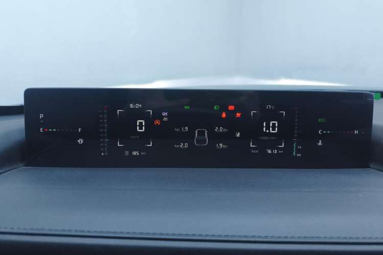 Used CHANGAN Eado DD 2023 Blue Whale NE 1.5T GDI DCT Navigation Model Instrument Cluster