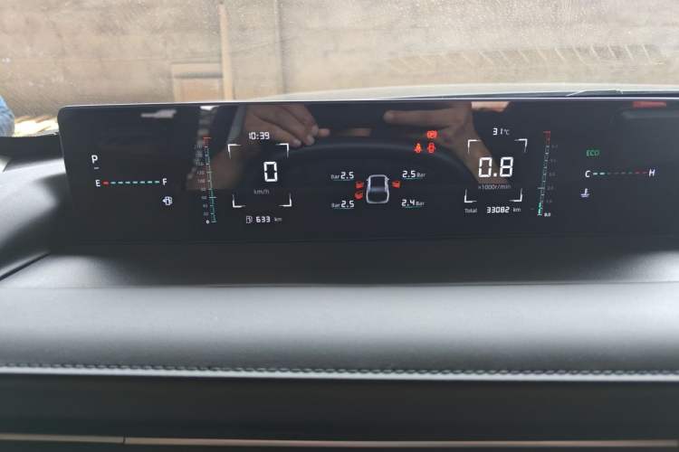 Used CHANGAN Eado DD 2023 Blue Whale NE 1.5T GDI DCT Luxury Edition Instrument Cluster
