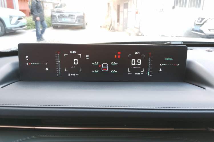 Used CHANGAN Eado DD 2023 Blue Whale NE 1.5T GDI DCT Navigation Model Instrument Cluster