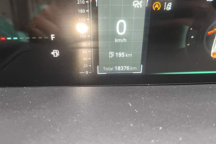Used CHANGAN Eado DD 2023 Blue Whale NE 1.5T GDI DCT Flagship Model Odometer Close Up