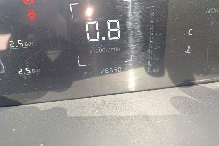 Used CHANGAN Eado DD 2023 Blue Whale NE 1.5T GDI DCT Luxury Edition Odometer Close Up