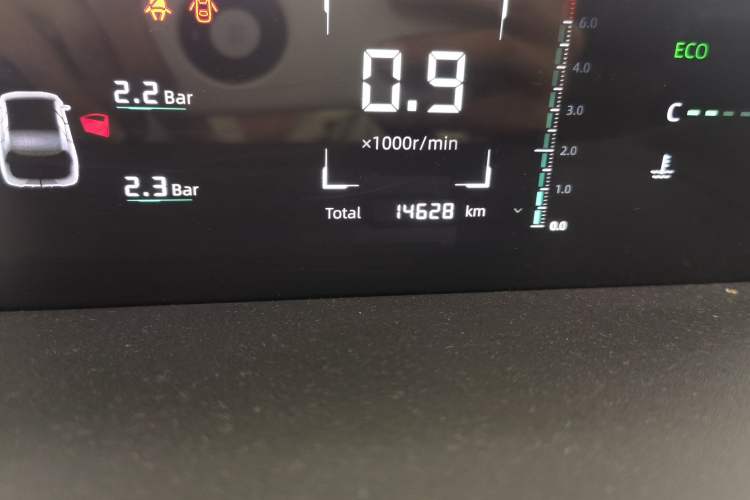 Used CHANGAN Eado DD 2023 Blue Whale NE 1.5T GDI DCT Enjoy Edition Odometer Close Up