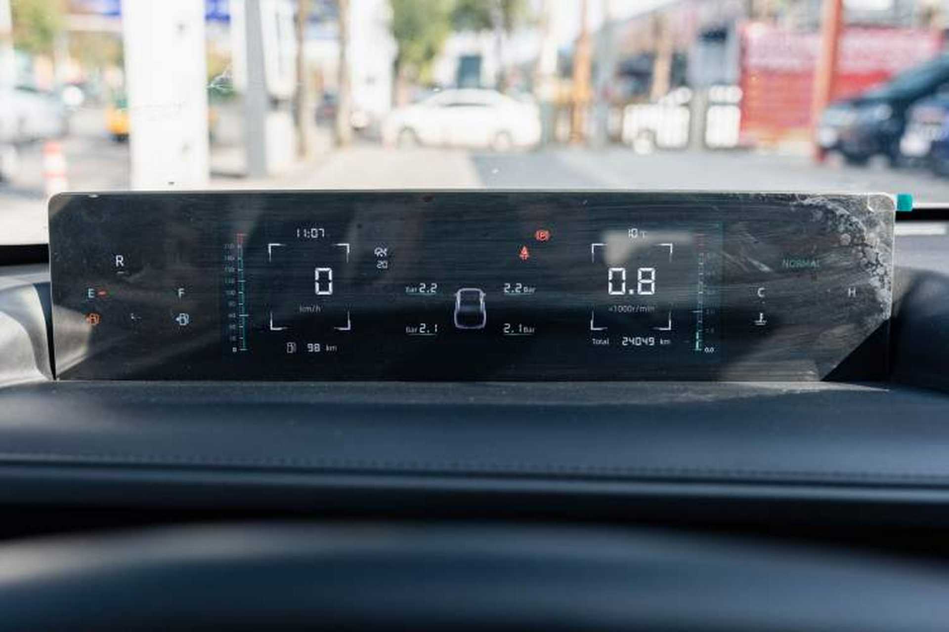 Used CHANGAN Eado DD 2023 Blue Whale NE 1.5T GDI DCT Navigation Model Odometer Close Up