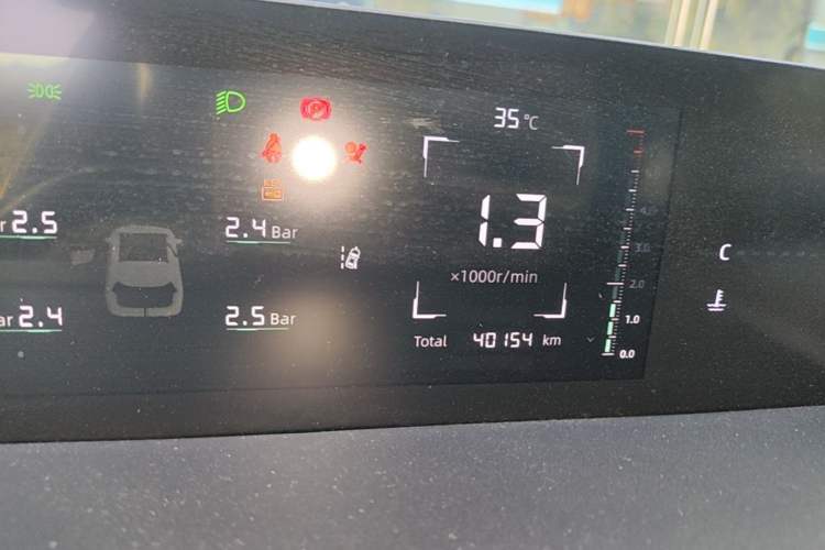 Used CHANGAN Eado DD 2023 Blue Whale NE 1.5T GDI DCT Navigation Model Instrument Cluster