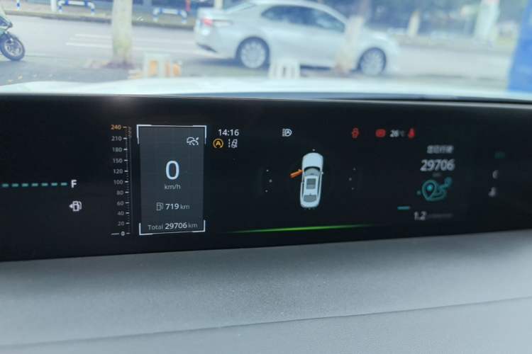 Used CHANGAN Eado DD 2023 Blue Whale NE 1.5T GDI DCT Flagship Model Instrument Cluster