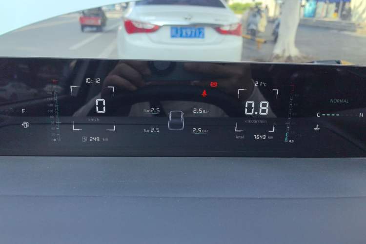 Used CHANGAN Eado DD 2023 Blue Whale NE 1.5T GDI DCT Luxury Edition Instrument Cluster