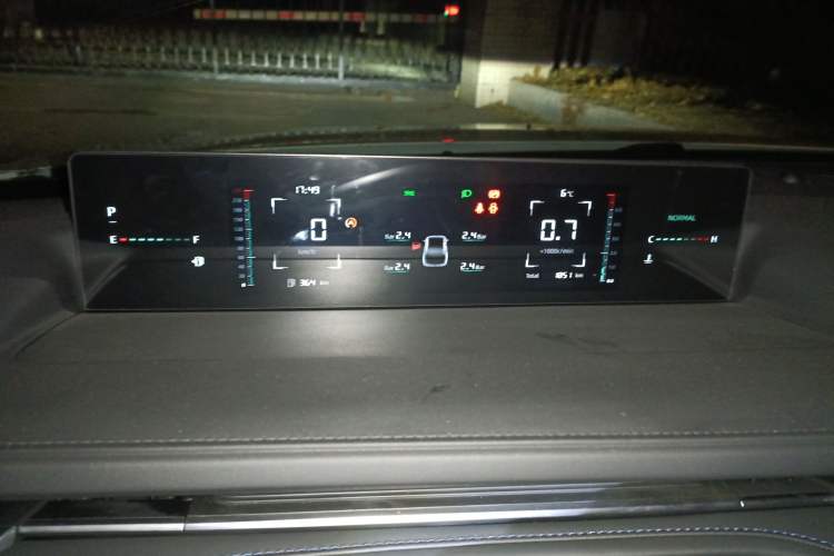 Used CHANGAN Eado DD 2023 Blue Whale NE 1.5T GDI DCT Luxury Edition Instrument Cluster