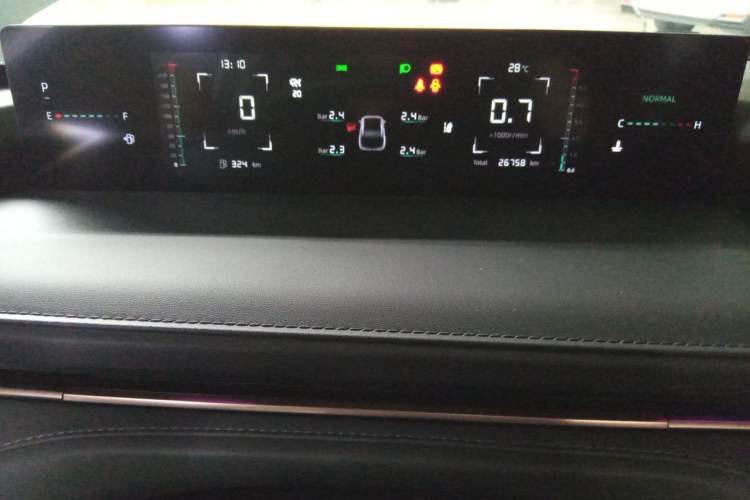 Used CHANGAN Eado DD 2023 Blue Whale NE 1.5T GDI DCT Navigation Model Instrument Cluster