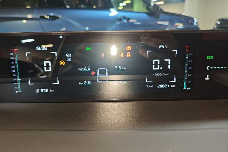 Used CHANGAN Eado DD 2023 Blue Whale NE 1.5T GDI DCT Navigation Model Instrument Cluster