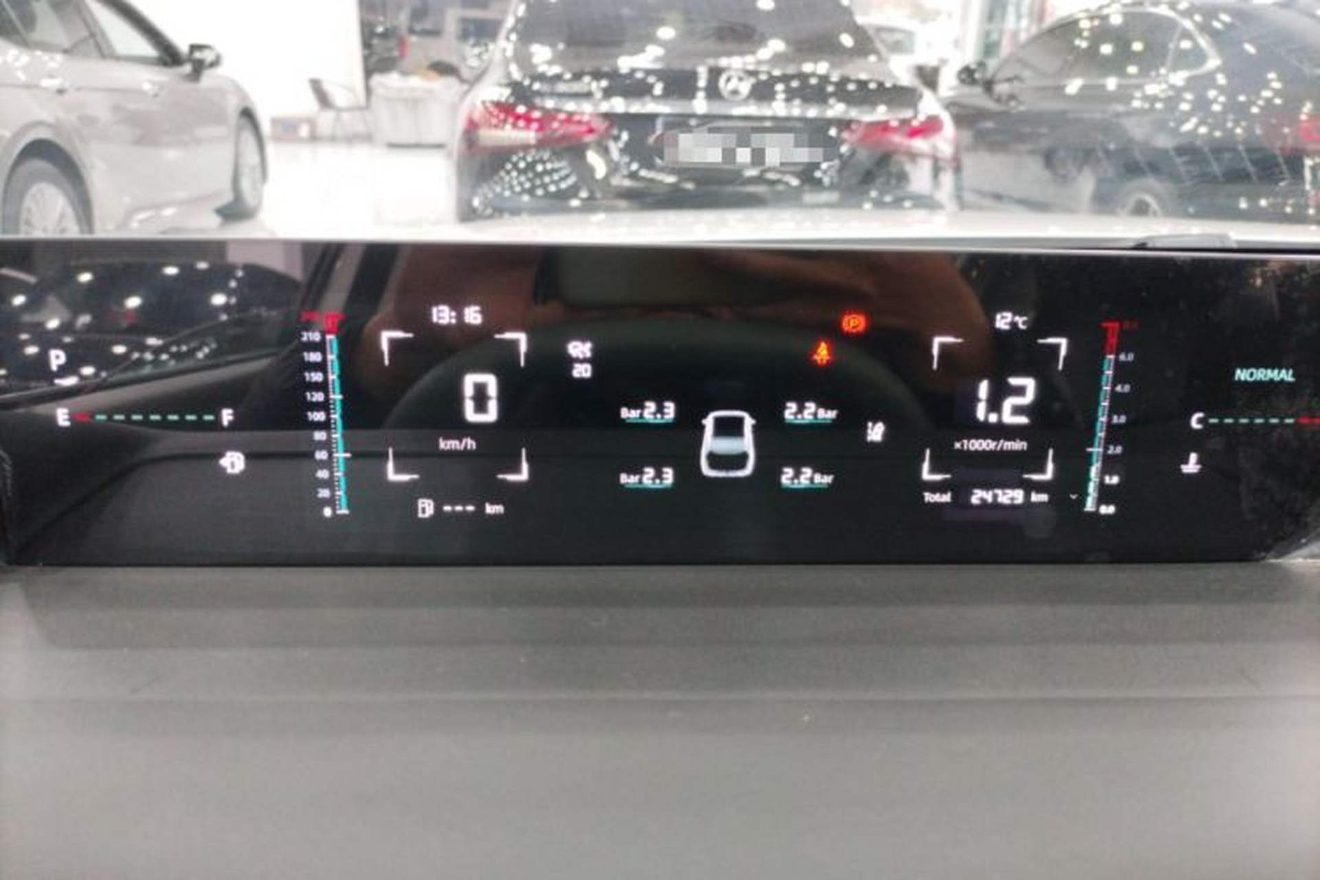 Used CHANGAN Eado DD 2023 Blue Whale NE 1.5T GDI DCT Navigation Model Instrument Cluster