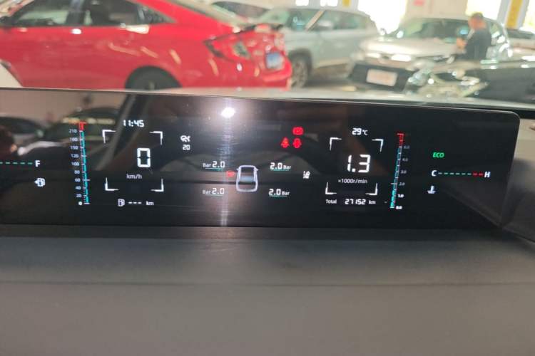 Used CHANGAN Eado DD 2023 Blue Whale NE 1.5T GDI DCT Navigation Model Instrument Cluster