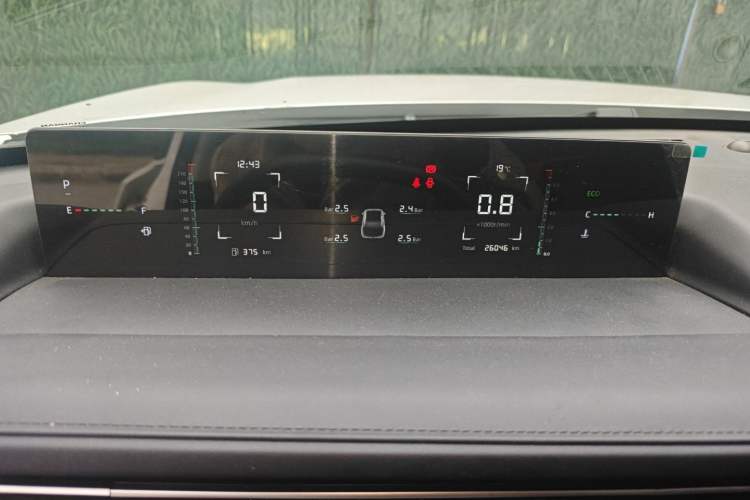 Used CHANGAN Eado DD 2023 Blue Whale NE 1.5T GDI DCT Luxury Edition Instrument Cluster