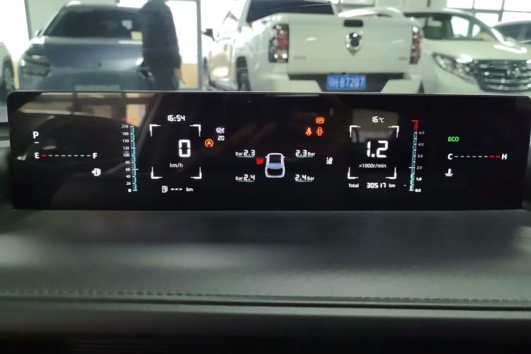 Used CHANGAN Eado DD 2023 Blue Whale NE 1.5T GDI DCT Navigation Model Instrument Cluster