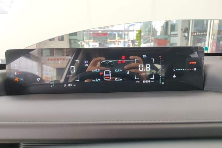 Used CHANGAN Eado DD 2023 Blue Whale NE 1.5T GDI DCT Navigation Model Instrument Cluster