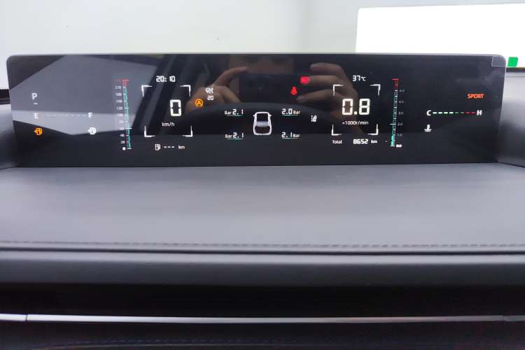 Used CHANGAN Eado DD 2023 Blue Whale NE 1.5T GDI DCT Navigation Model Instrument Cluster