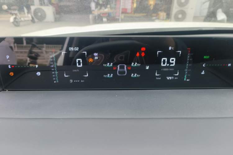 Used CHANGAN Eado DD 2023 Blue Whale NE 1.5T GDI DCT Navigation Model Instrument Cluster