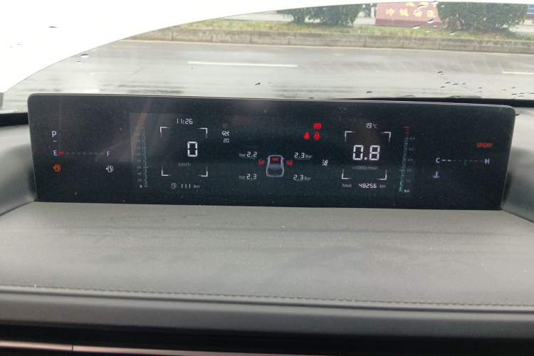 Used CHANGAN Eado DD 2023 Blue Whale NE 1.5T GDI DCT Navigation Model Instrument Cluster