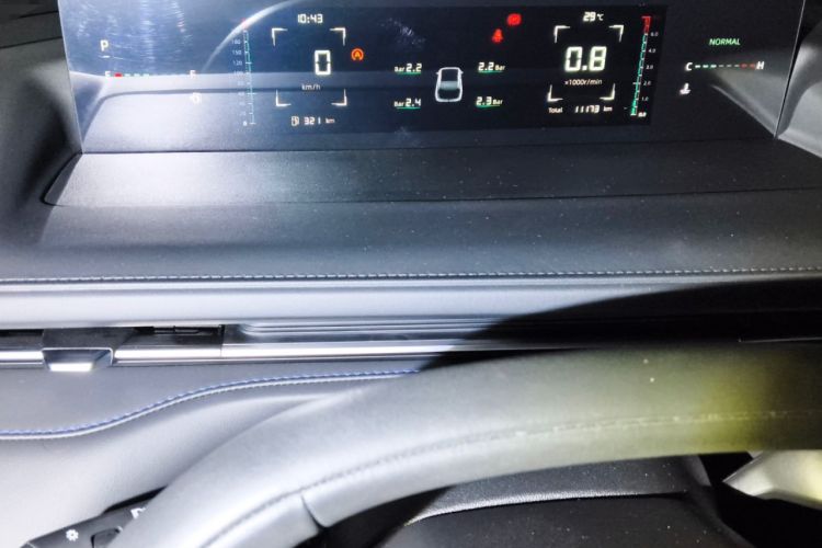 Used CHANGAN Eado DD 2023 Blue Whale NE 1.5T GDI DCT Luxury Edition Instrument Cluster