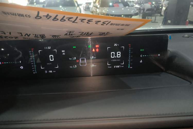 Used CHANGAN Eado DD 2023 Blue Whale NE 1.5T GDI DCT Navigation Model Instrument Cluster