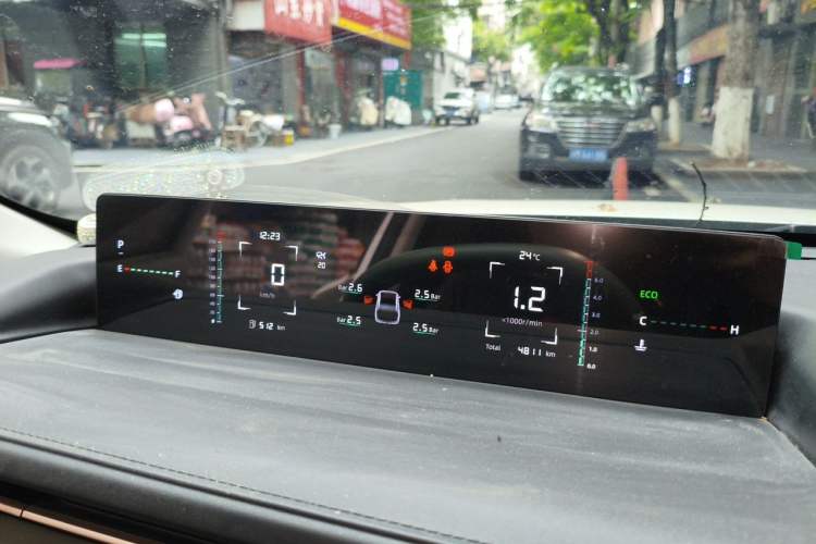 Used CHANGAN Eado DD 2023 Blue Whale NE 1.5T GDI DCT Navigation Model Instrument Cluster