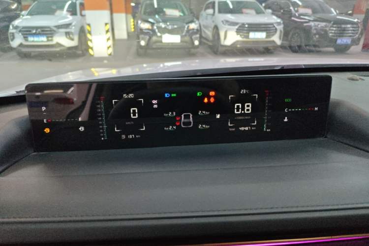 Used CHANGAN Eado DD 2023 Blue Whale NE 1.5T GDI DCT Navigation Model Instrument Cluster
