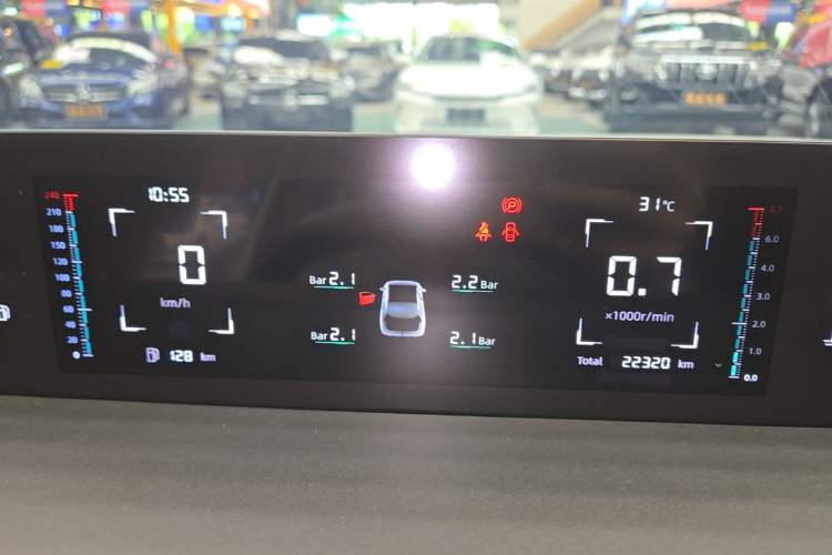 Used CHANGAN Eado DD 2023 Blue Whale NE 1.5T GDI DCT Luxury Edition Instrument Cluster