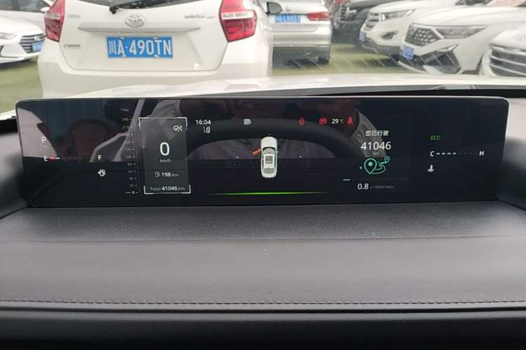 Used CHANGAN Eado DD 2023 Blue Whale NE 1.5T GDI DCT Flagship Model Instrument Cluster