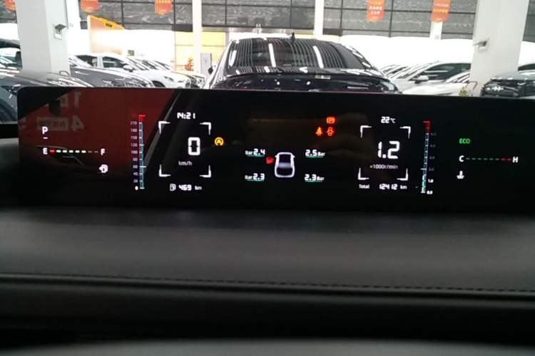 Used CHANGAN Eado DD 2023 Blue Whale NE 1.5T GDI DCT Luxury Edition Instrument Cluster