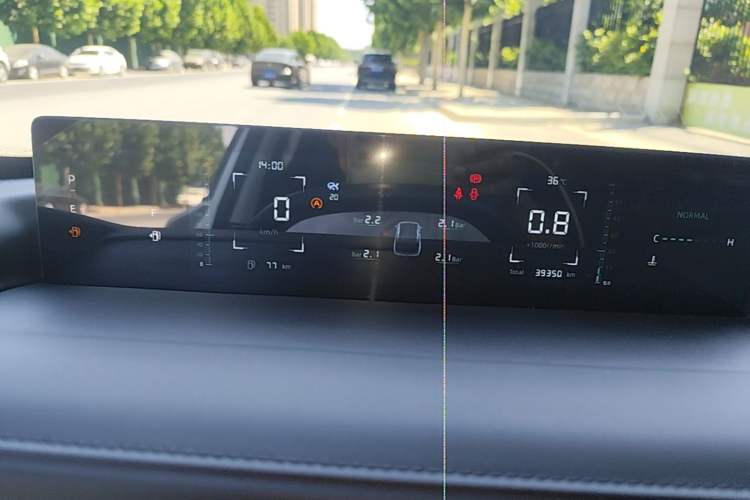 Used CHANGAN Eado DD 2023 Blue Whale NE 1.5T GDI DCT Navigation Model Instrument Cluster