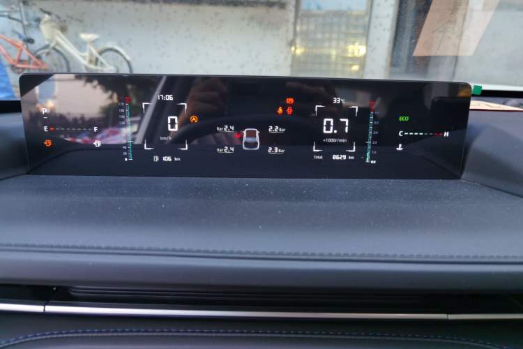 Used CHANGAN Eado DD 2023 Blue Whale NE 1.5T GDI DCT Luxury Edition Instrument Cluster