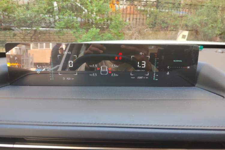 Used CHANGAN Eado DD 2023 Blue Whale NE 1.5T GDI DCT Prestige Model Odometer Close Up