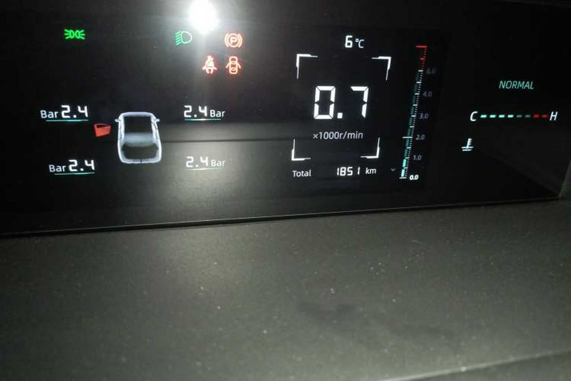 Used CHANGAN Eado DD 2023 Blue Whale NE 1.5T GDI DCT Luxury Edition Odometer Close Up