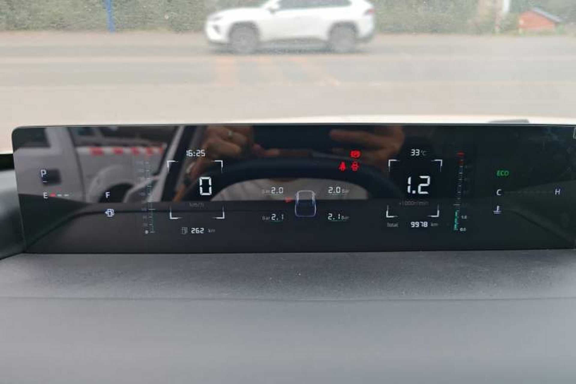 Used CHANGAN Eado DD 2023 Blue Whale NE 1.5T GDI DCT Luxury Edition Odometer Close Up