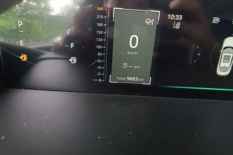 Used CHANGAN Eado DD 2023 Blue Whale NE 1.5T GDI DCT Flagship Model Odometer Close Up