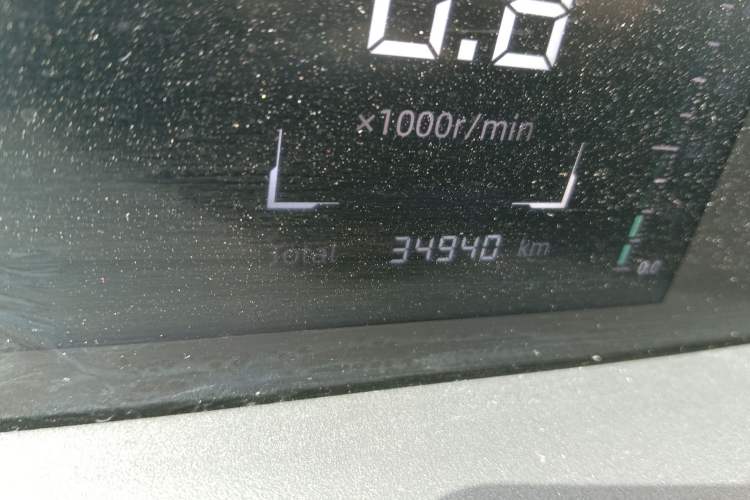 Used CHANGAN Eado DD 2023 Blue Whale NE 1.5T GDI DCT Prestige Model Odometer Close Up