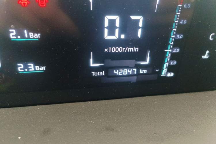 Used CHANGAN Eado DD 2023 Blue Whale NE 1.5T GDI DCT Luxury Edition Odometer Close Up