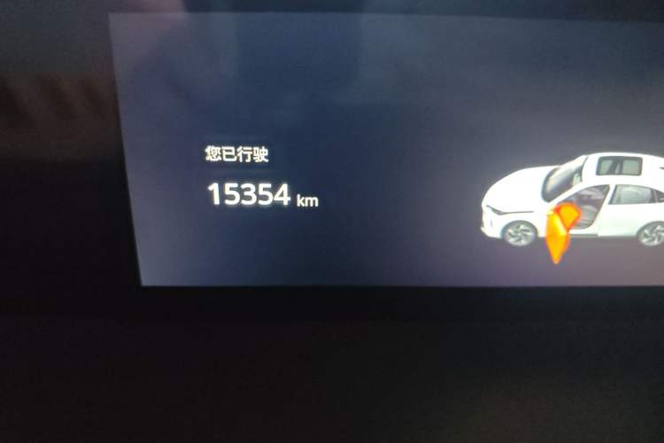 Used CHANGAN Eado DD 2023 Blue Whale NE 1.5T GDI DCT Flagship Model Odometer Close Up