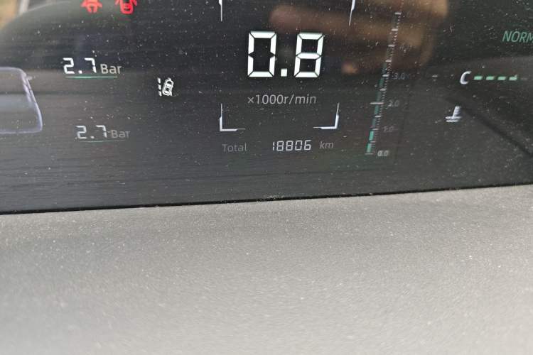 Used CHANGAN Eado DD 2023 Blue Whale NE 1.5T GDI DCT Luxury Edition Odometer Close Up