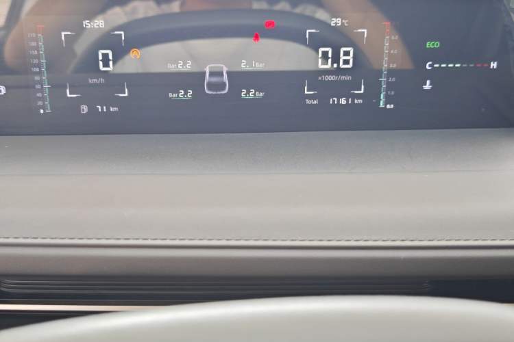 Used CHANGAN Eado DD 2023 Blue Whale NE 1.5T GDI DCT Luxury Edition Odometer Close Up