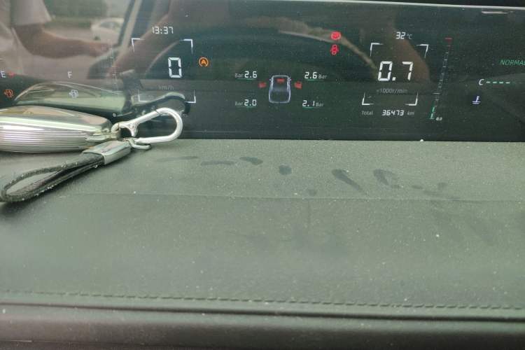 Used CHANGAN Eado DD 2023 Blue Whale NE 1.5T GDI DCT Enjoy Edition Odometer Close Up