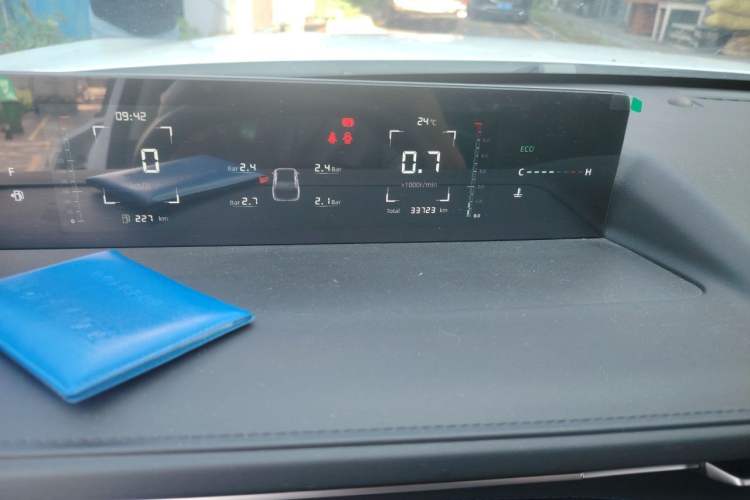 Used CHANGAN Eado DD 2023 Blue Whale NE 1.5T GDI DCT Prestige Model Odometer Close Up