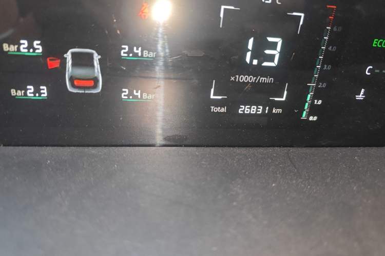 Used CHANGAN Eado DD 2023 Blue Whale NE 1.5T GDI DCT Enjoy Edition Odometer Close Up