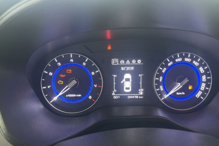 Used CHANGAN Eado DT 2019 1.6L Automatic Smart Enjoyment Model China VI Standard Odometer Close Up