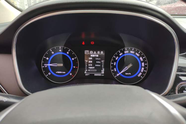 Used CHANGAN Eado DT 2018 1.6L Automatic Smart Enjoyment Model Odometer Close Up