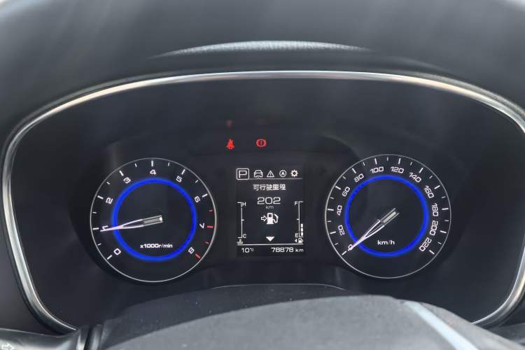 Used CHANGAN Eado DT 2018 1.6L Automatic Smart Enjoyment Model Odometer Close Up