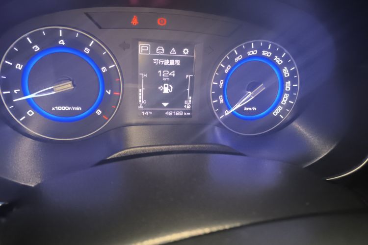 Used CHANGAN Eado DT 2018 1.6L Automatic Enjoyment Model Odometer Close Up